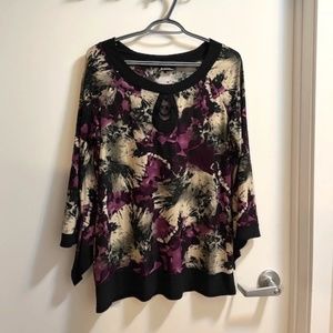 Initiatives Long Flowy Blouse - size medium